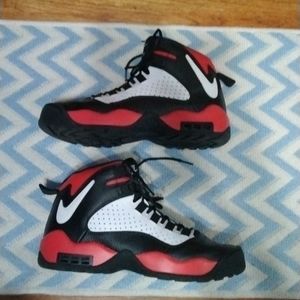 Nike Air Darwin Size 11 Black White Red Rodman